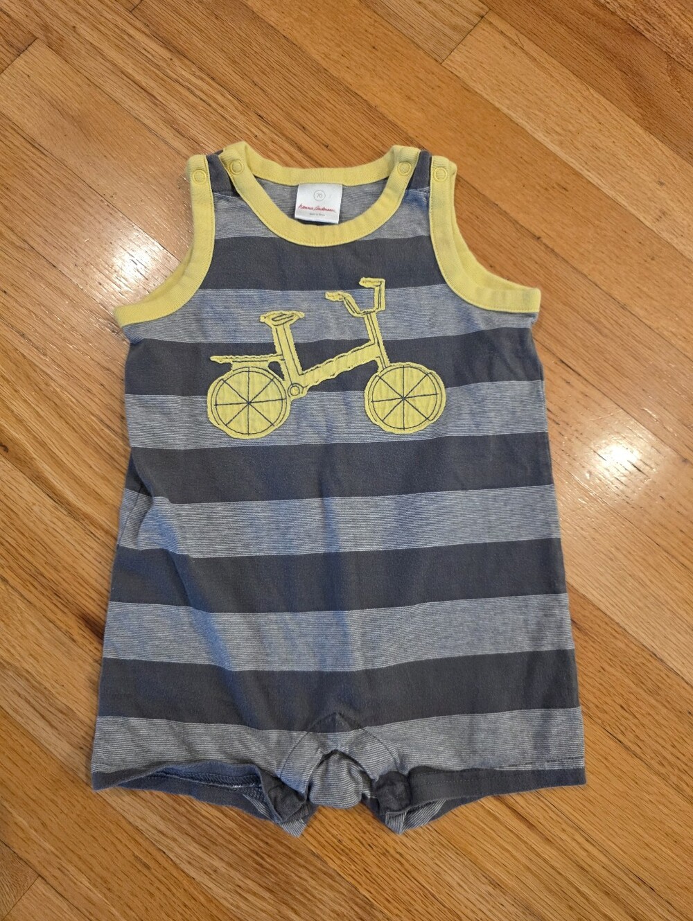 Hanna Andersson Baby Bicycle Romper